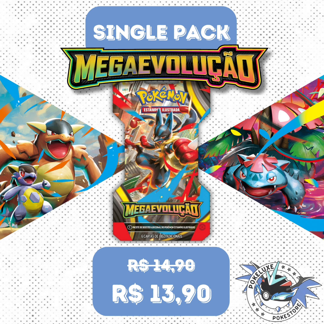 Blister Unitário - Megaevolução 1 - Megaevolução (PT-BR)