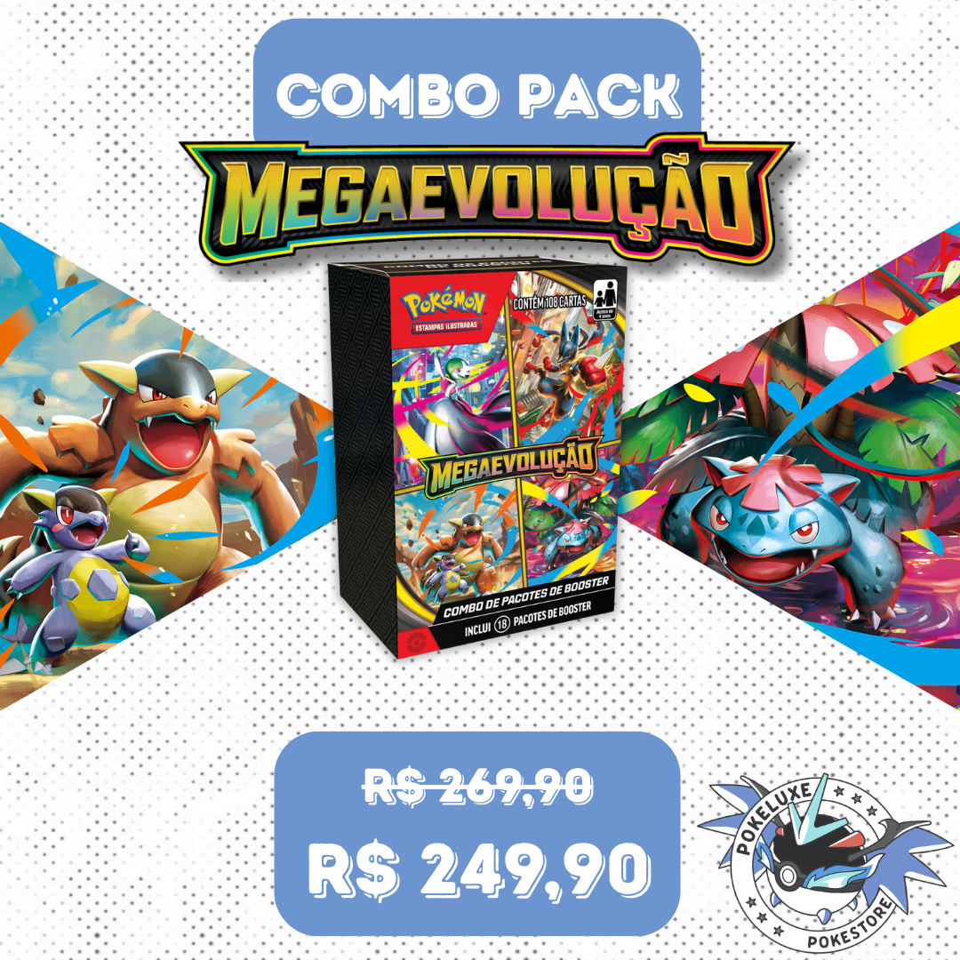 Combo de Pacotes - Megaevolução 01 - Megaevolução (PT-BR)